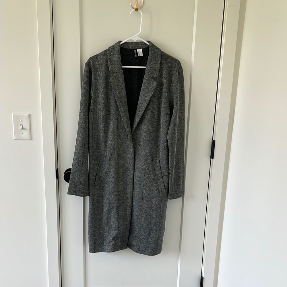 H&M Women's Gray Trench Coat